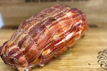 Turkey Breast Covered in Smoked Streaky