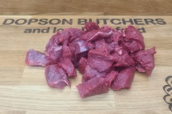 Diced venison