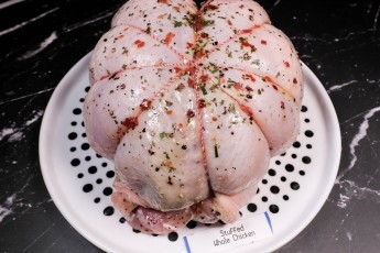 Special Rolled Stuffed Chicken