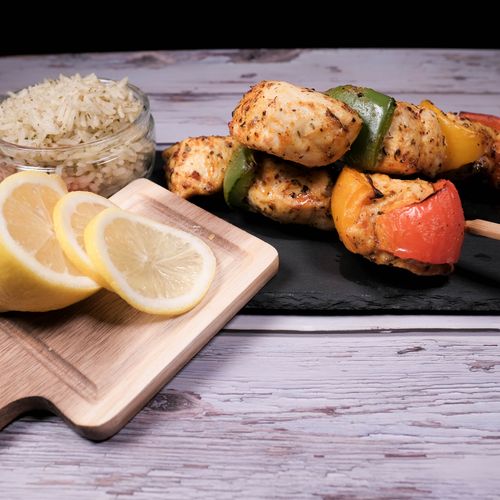 Chicken Kebab with Peppers