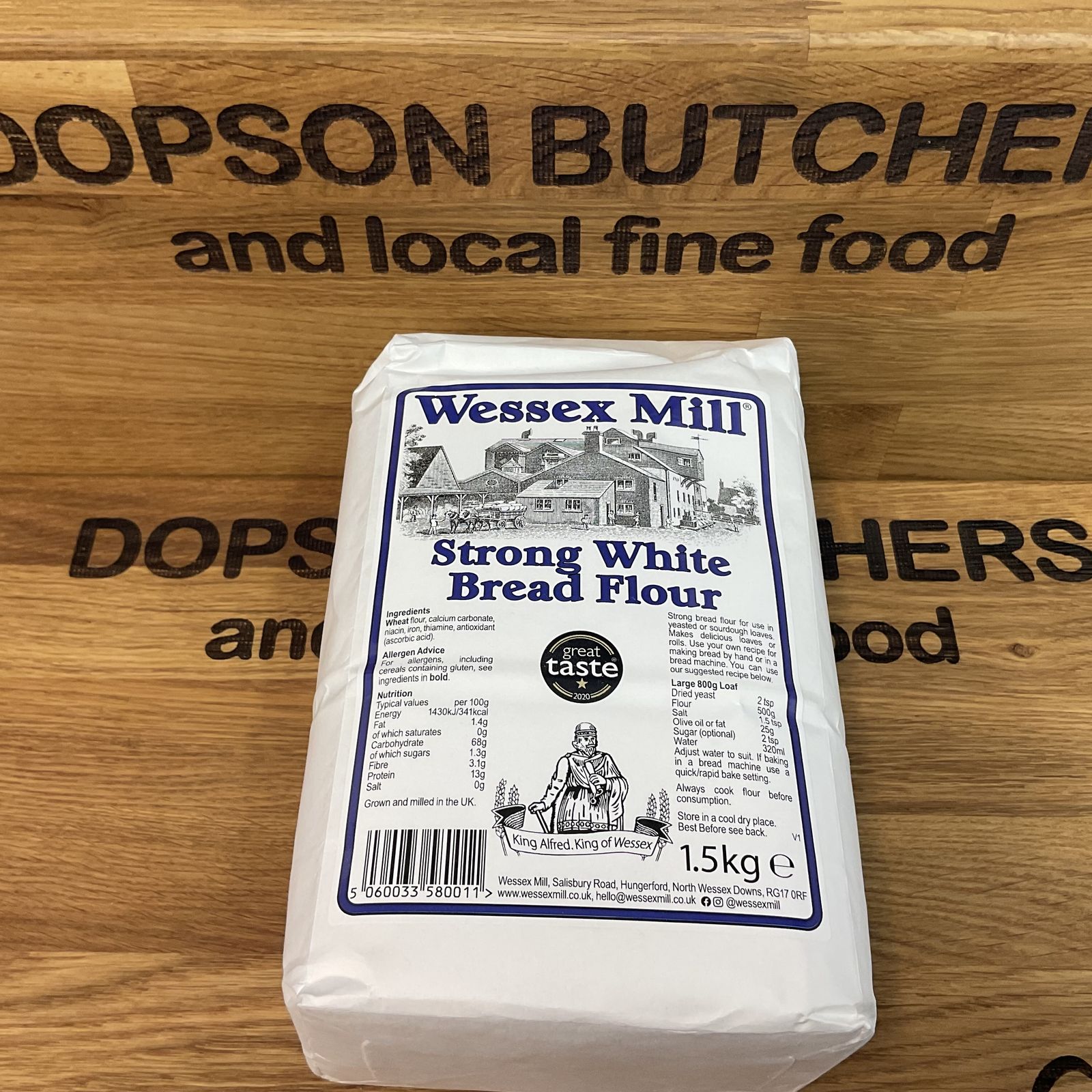 Whit flour