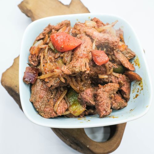 Black Garlic and pepper Chicken
