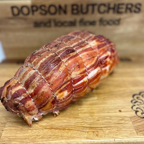 Turkey Breast Covered in Smoked Streaky
